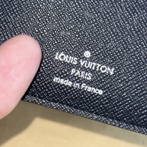 Louis Vuitton monogram ink Chapman Brazza wallet travel organizer giraffe rhino - Picture 6 of 10